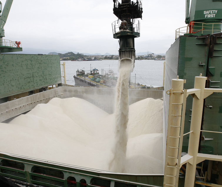 Uso de grãos em terminal açucareiro pode gerar conflito logístico em 2017